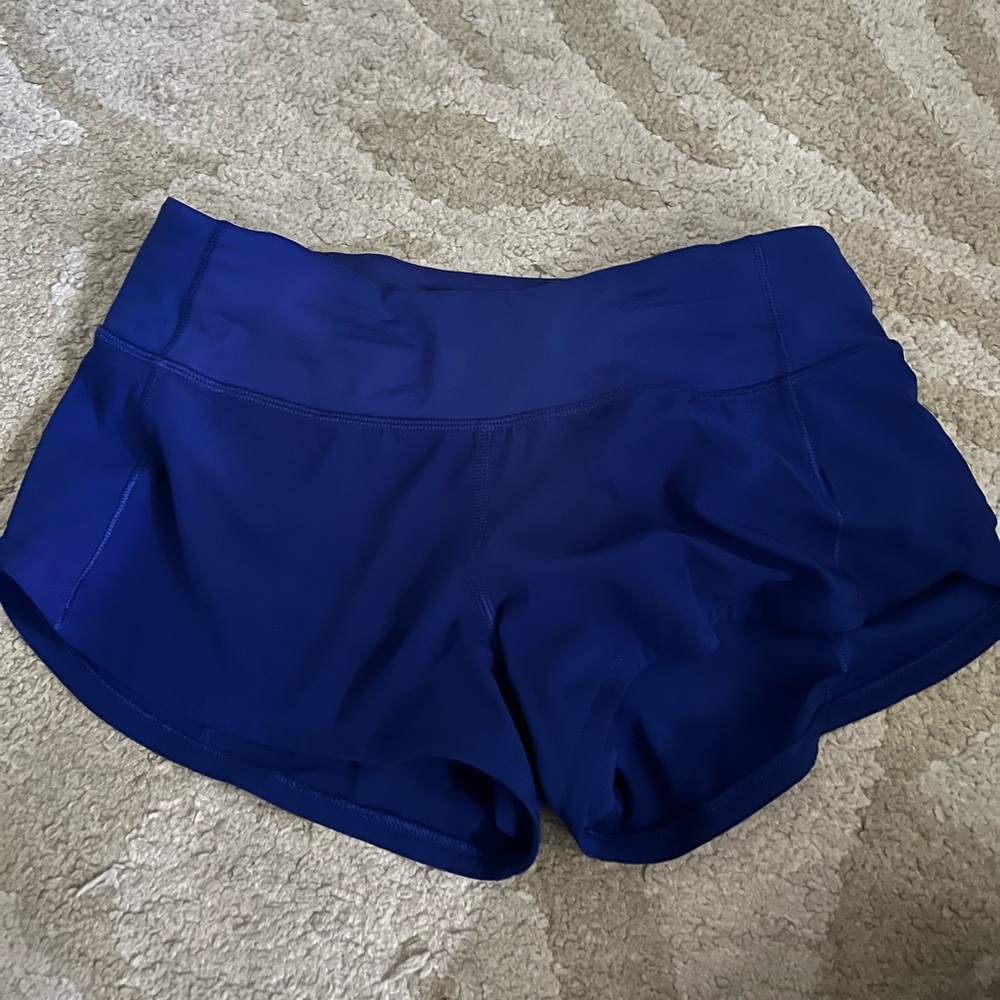 Lululemon speed up shorts low-rise 2.5